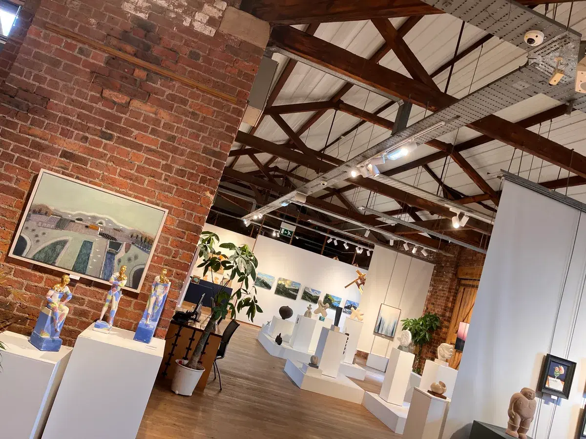 Inside The Biscuit Factory: Newcastle's Largest Independent Art Gallery