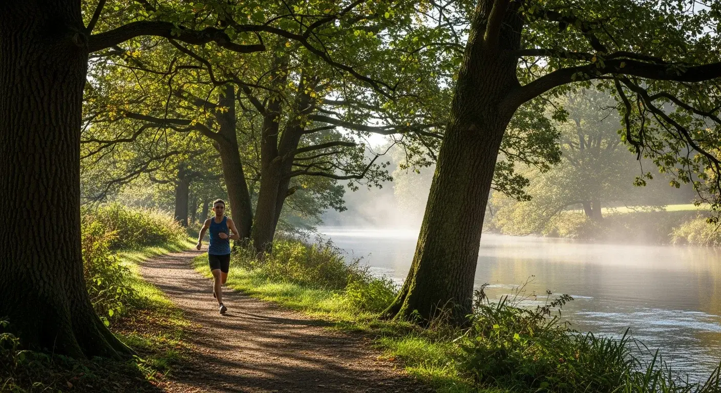 Running in Jesmond